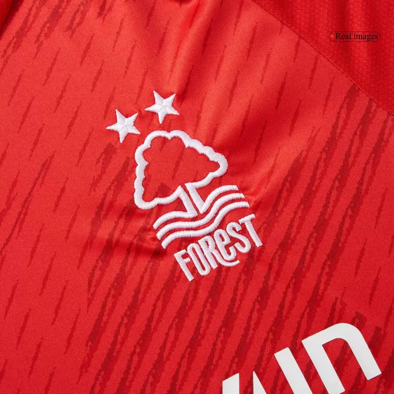 Nottingham Forest Soccer Jersey Home Custom Shirt 2024/25 - bestsoccerstore