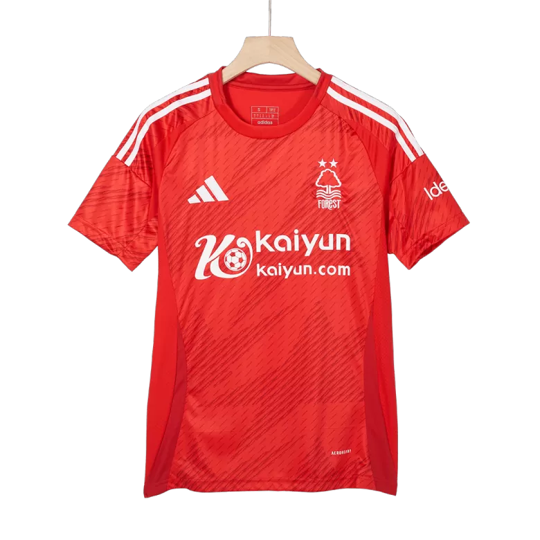 Nottingham Forest Soccer Jersey Home Custom Shirt 2024/25 - bestsoccerstore