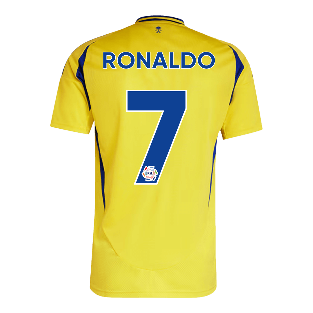 Al Nassr Jersey Custom RONALDO #7 Soccer Jersey Home - bestsoccerstore