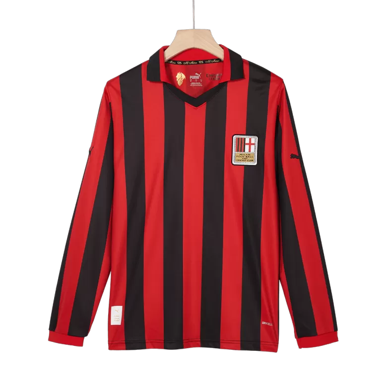 AC Milan "125th Anniversary" Long Sleeve Jersey #125 Football Shirt 2024/25 - bestsoccerstore