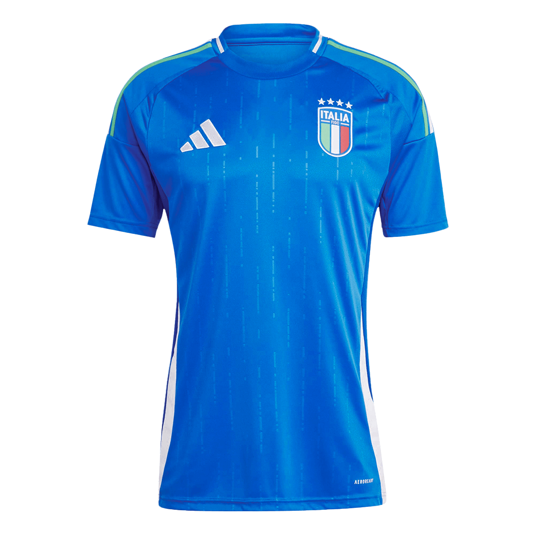 Italy Home Soccer Uniform Kits Euro Blue
