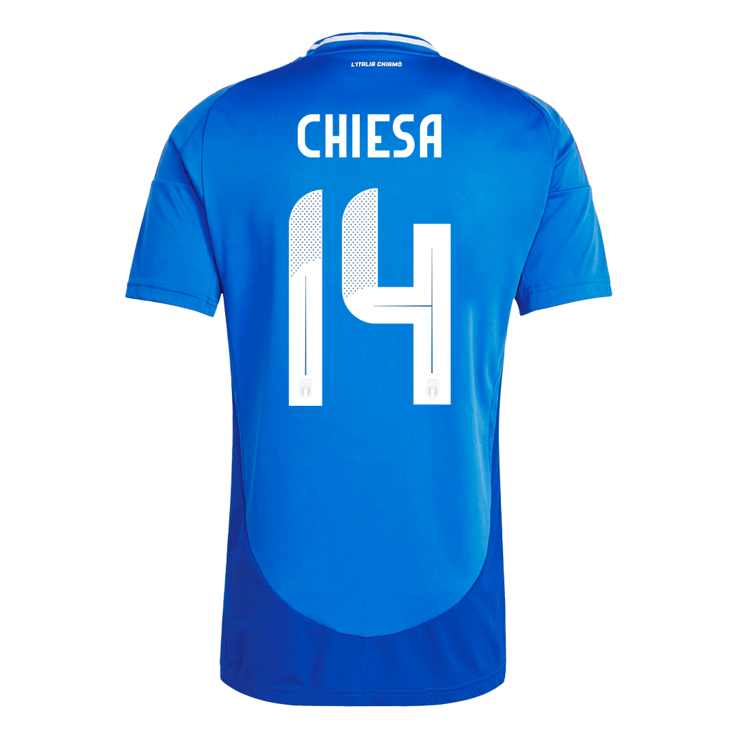 CHIESA #14 Italy Soccer Jersey Home Custom Shirt