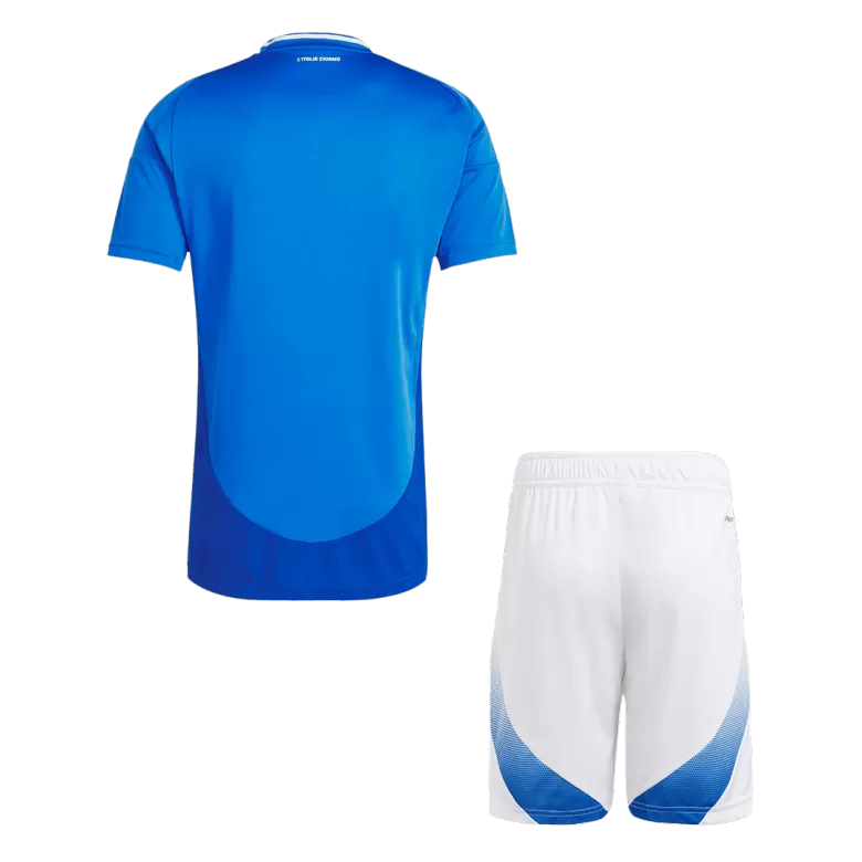 Italy Home Soccer Uniform Kits Euro 2024 Blue - bestsoccerstore