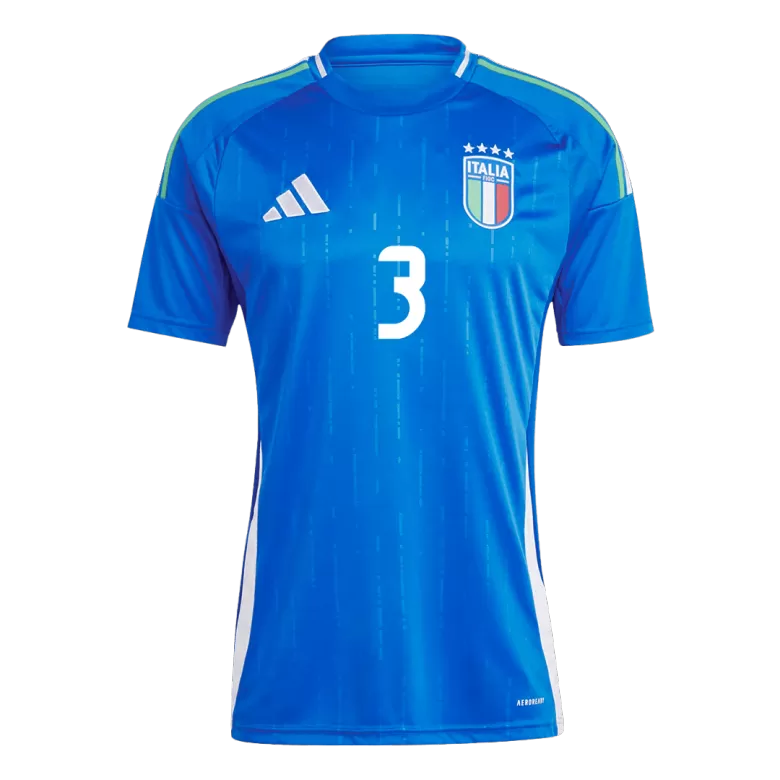 DIMARCO #3 Italy Soccer Jersey Home Custom Shirt 2024 - bestsoccerstore