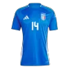 CHIESA #14 Italy Soccer Jersey Home Custom Shirt 2024 - bestsoccerstore