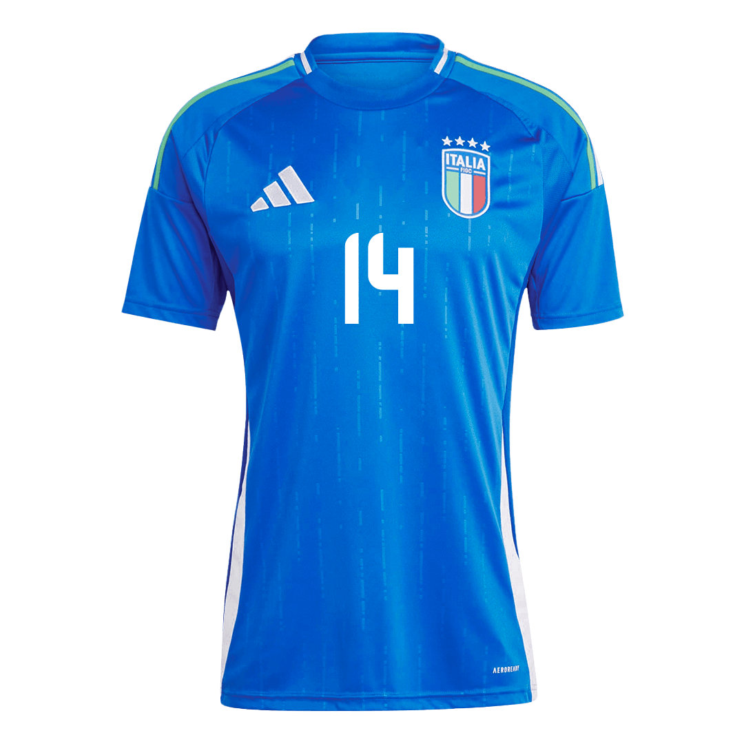 CHIESA #14 Italy Soccer Jersey Home Custom Shirt - bestsoccerstore