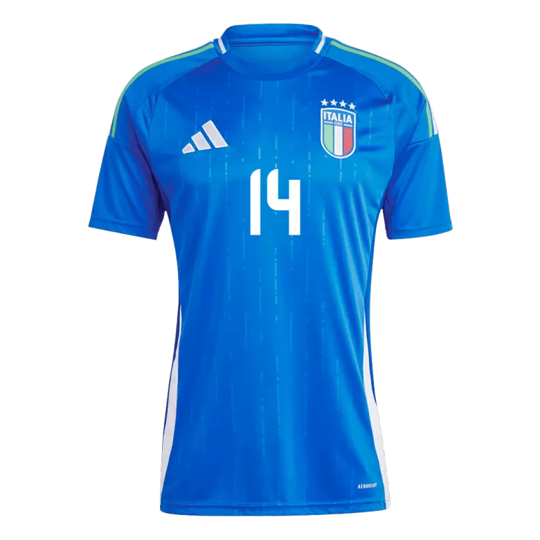 CHIESA #14 Italy Soccer Jersey Home Custom Shirt 2024 - bestsoccerstore