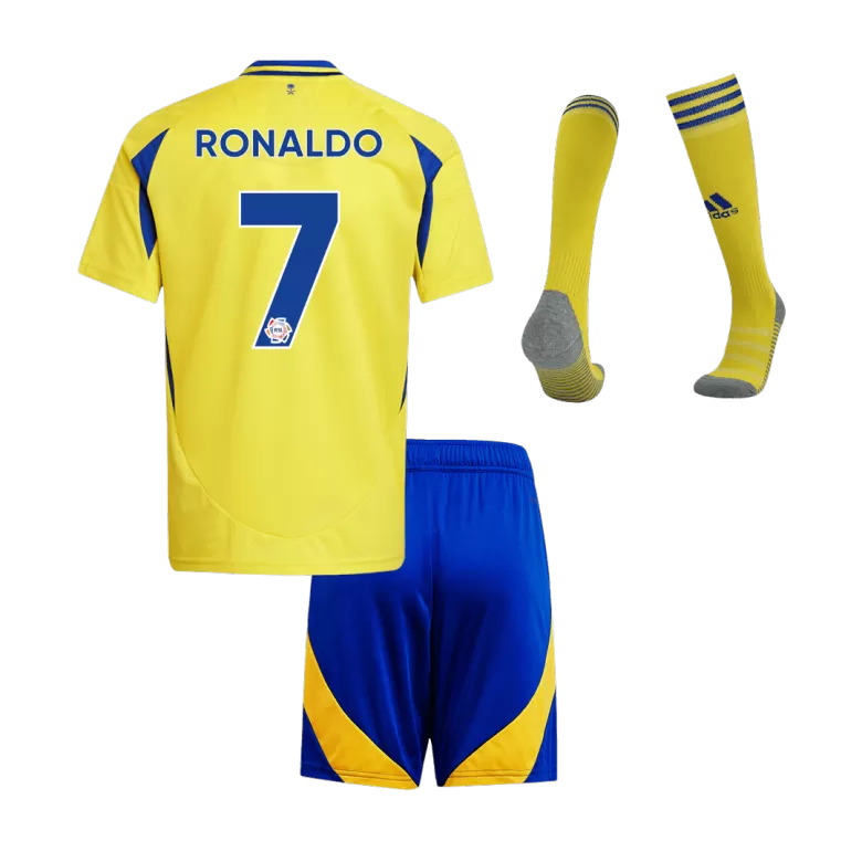 Kids Al Nassr RONALDO #7 Home Full Soccer Kits
2024/25 - bestsoccerstore