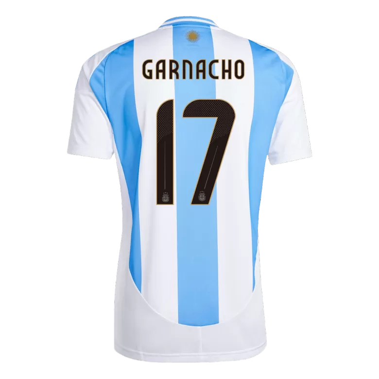 GARNACHO #17 Argentina Soccer Jersey Home Custom Shirt 2024 - bestsoccerstore