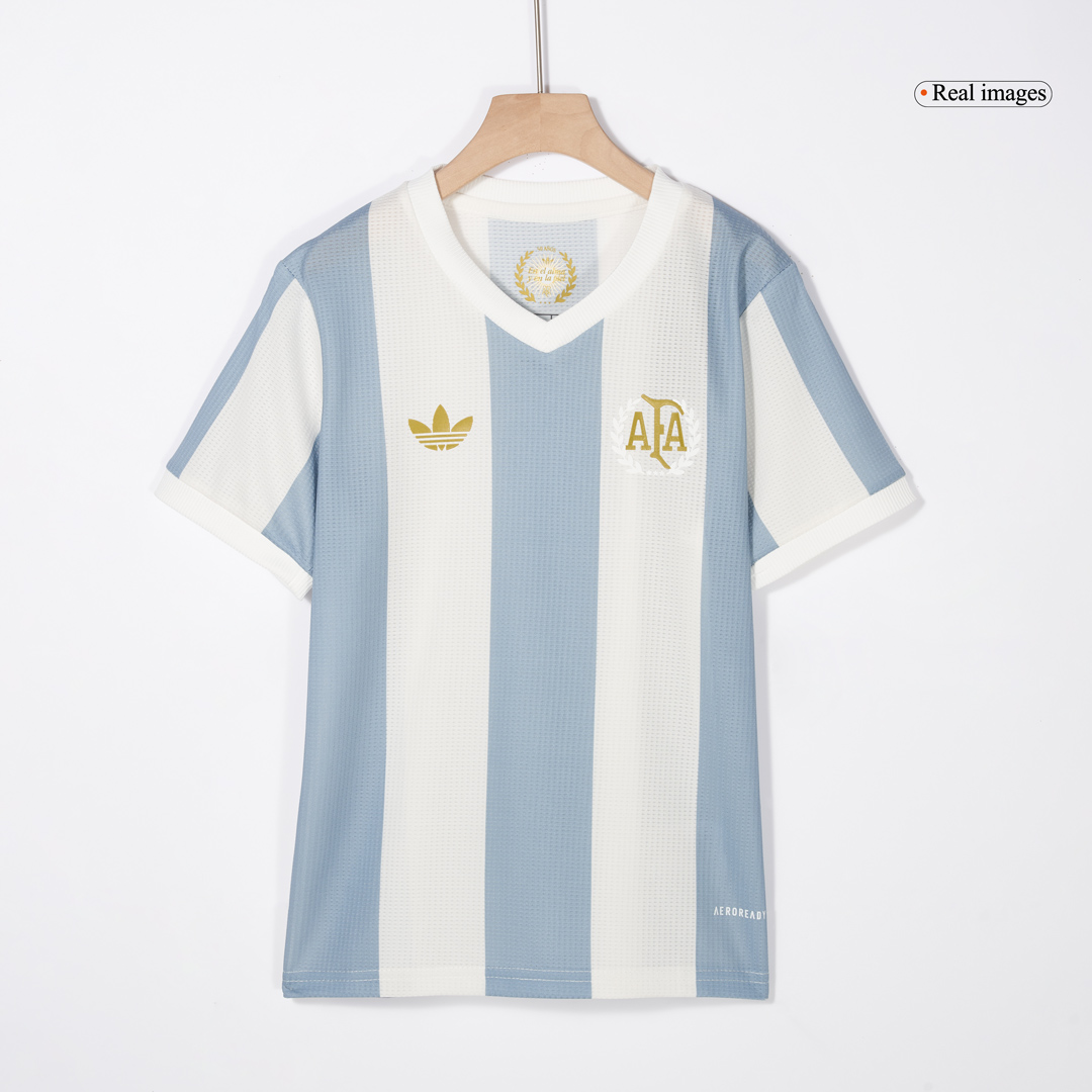 Kids Argentina Custom Soccer Kits 2024 50th Anniversary - bestsoccerstore