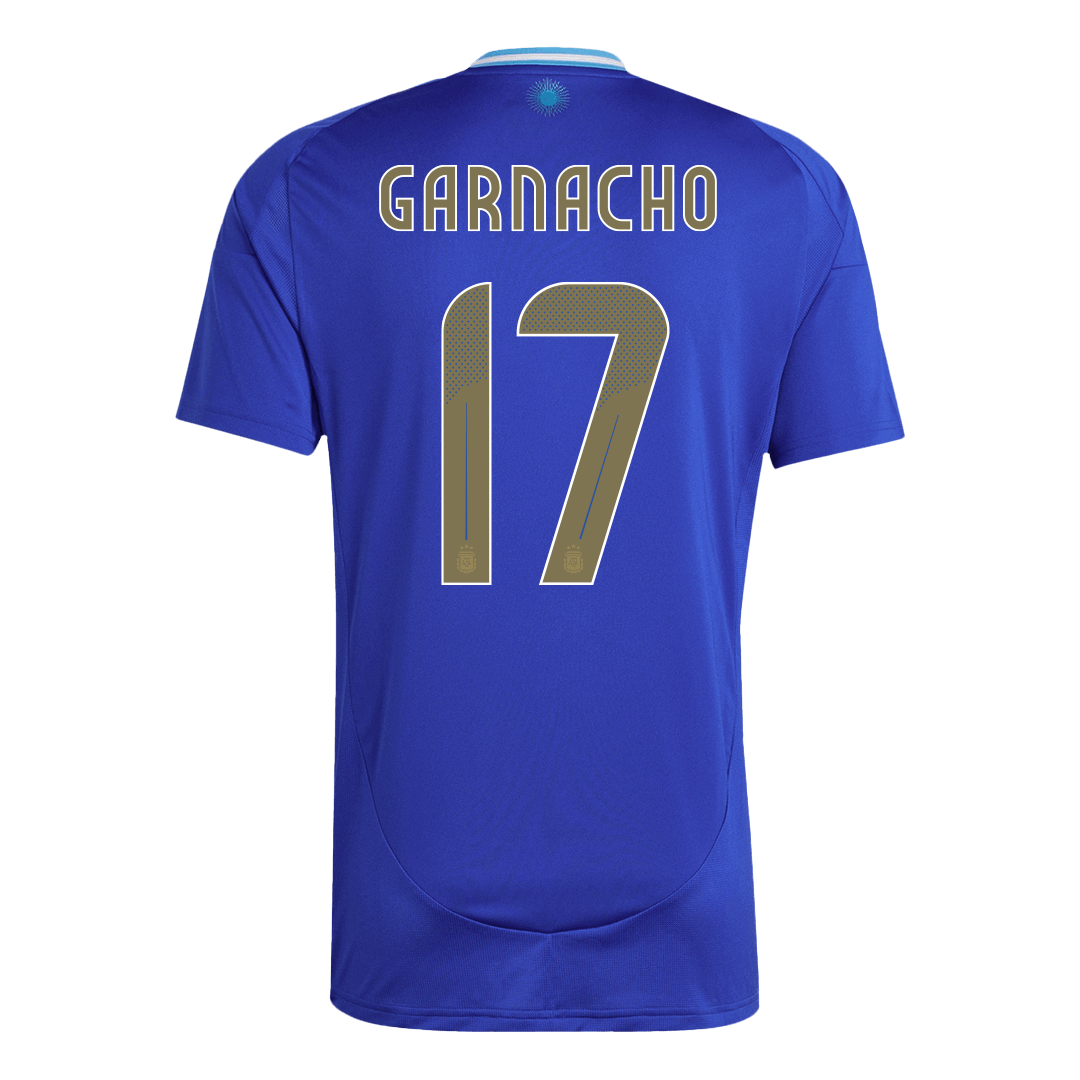 Argentina Jersey Custom GARNACHO #17 Soccer Jersey Away