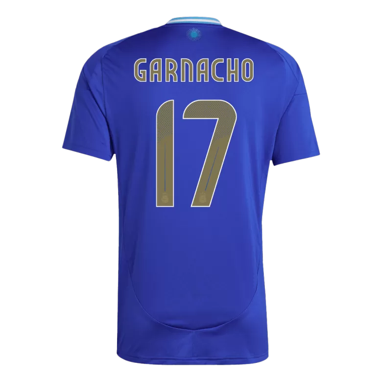 GARNACHO #17 Argentina Soccer Jersey Away Custom Shirt 2024 - bestsoccerstore