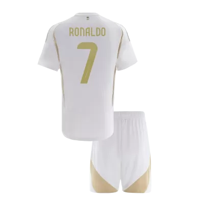 Kids Al Nassr RONALDO #7 Third Away Soccer Kits2024/25 ACL - bestsoccerstore