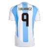 J.ALVAREZ #9 Argentina Soccer Jersey Home Custom Shirt 2024 - bestsoccerstore