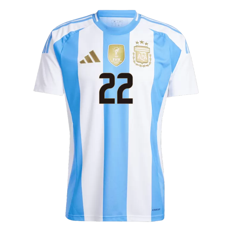 L.MARTÍNEZ #22 Argentina Home Soccer Jersey 2024 - bestsoccerstore