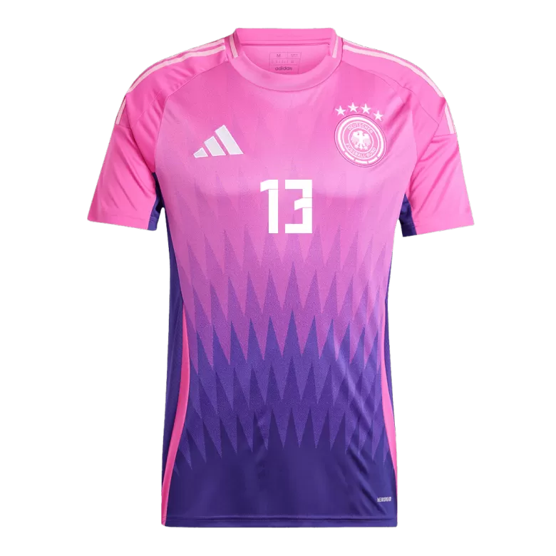 Germany Jersey Custom MÜLLER #13 Soccer Jersey Away 2024 - bestsoccerstore