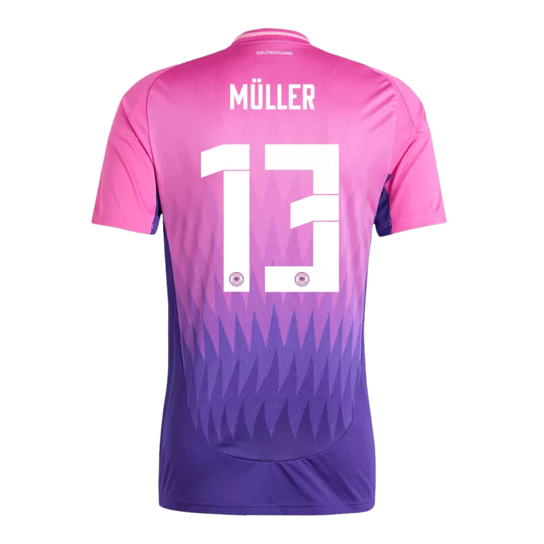 Germany Jersey Custom MÜLLER #13 Soccer Jersey Away 2024 - bestsoccerstore