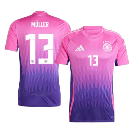 Germany Jersey Custom MÜLLER #13 Soccer Jersey Away 2024 - bestsoccerstore