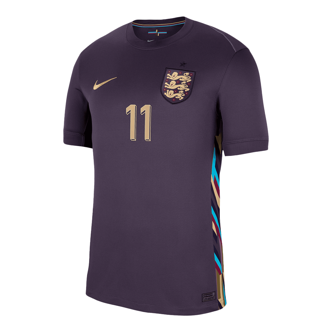 England Jersey Custom FODEN #11 Soccer Jersey Away