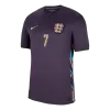 England Jersey Custom SAKA #7 Soccer Jersey Away 2024 - bestsoccerstore