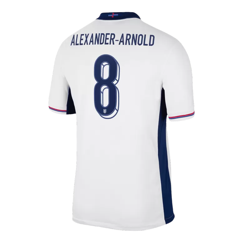 England Jersey Custom ALEXANDER-ARNOLD #8 Soccer Jersey Home 2024 - bestsoccerstore