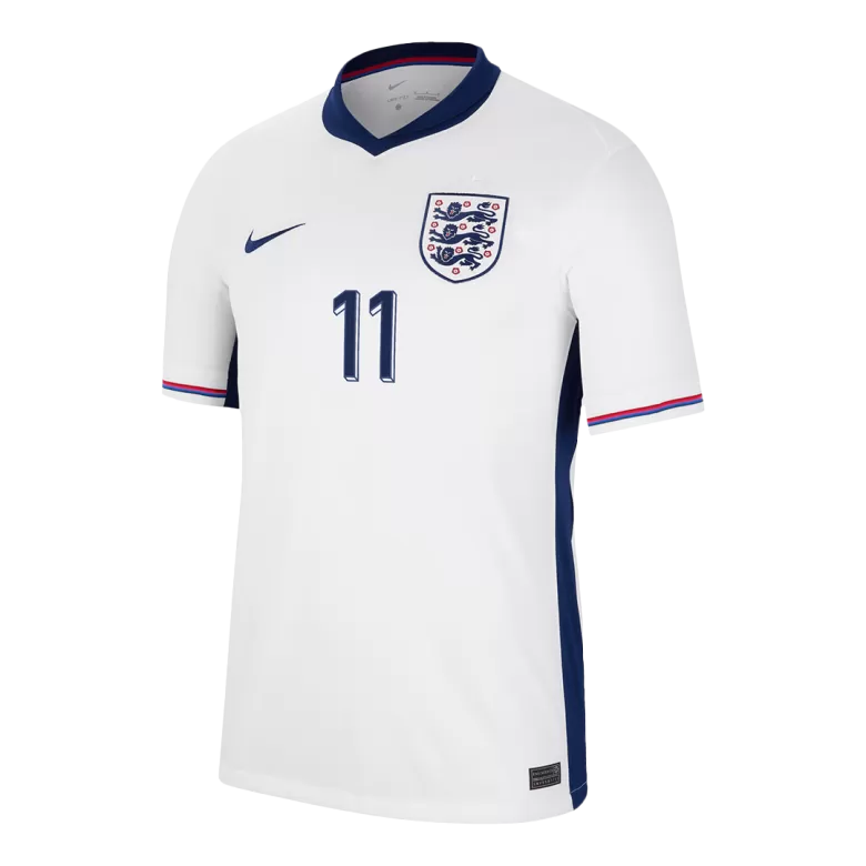 England Jersey Custom FODEN #11 Soccer Jersey Home 2024 - bestsoccerstore