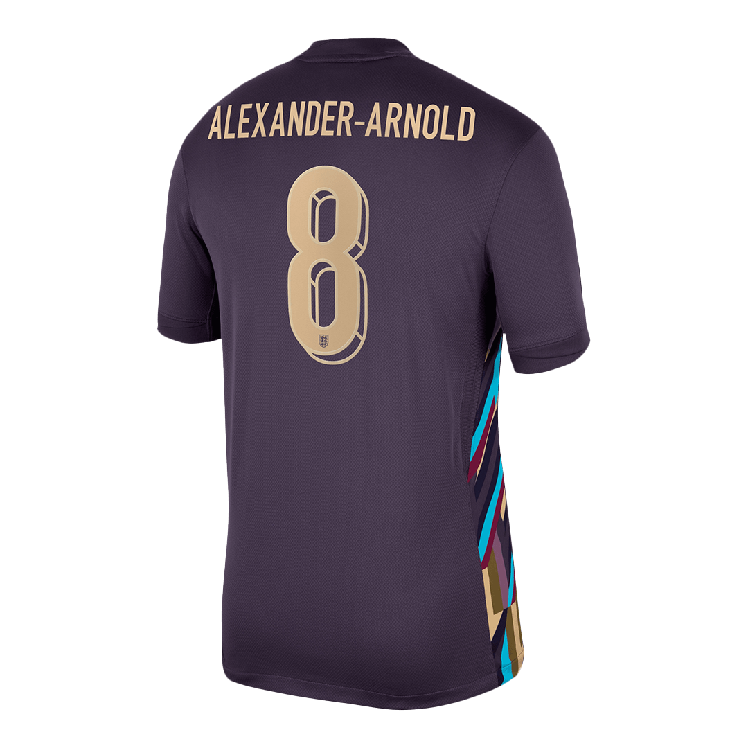 England Jersey Custom ALEXANDER-ARNOLD #8 Soccer Jersey Away - bestsoccerstore