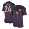 England Jersey Custom PALMER #24 Soccer Jersey Away 2024 - bestsoccerstore