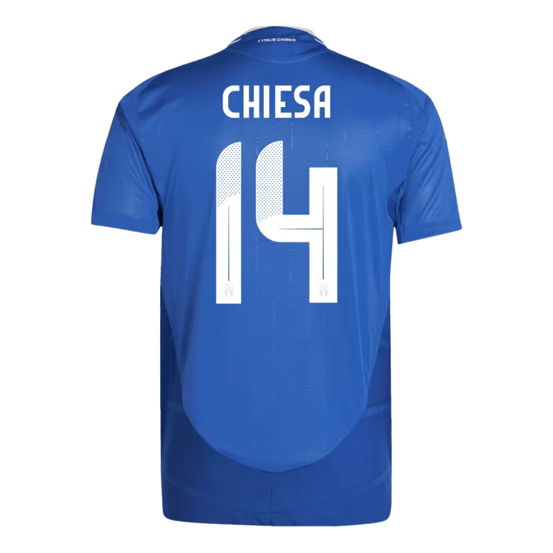 Authentic CHIESA #14 Soccer Jersey Italy Home Shirt 2024 - bestsoccerstore