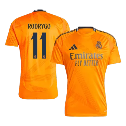 Real Madrid Jersey Custom RODRYGO #11 Soccer Jersey Away 2024/25 - bestsoccerstore