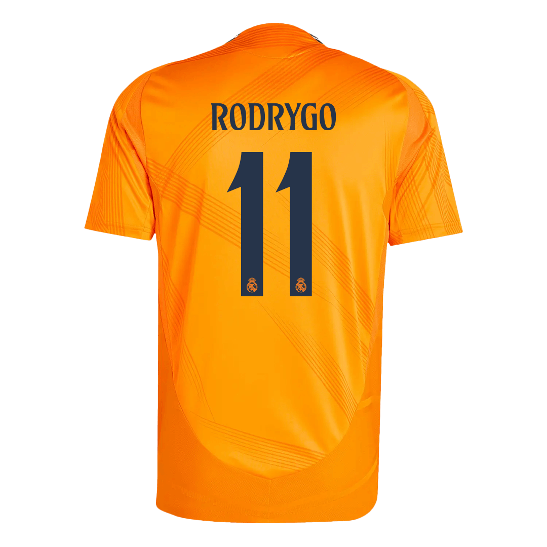 Real Madrid RODRYGO #11 Away Custom Player Version Soccer Jersey - bestsoccerstore