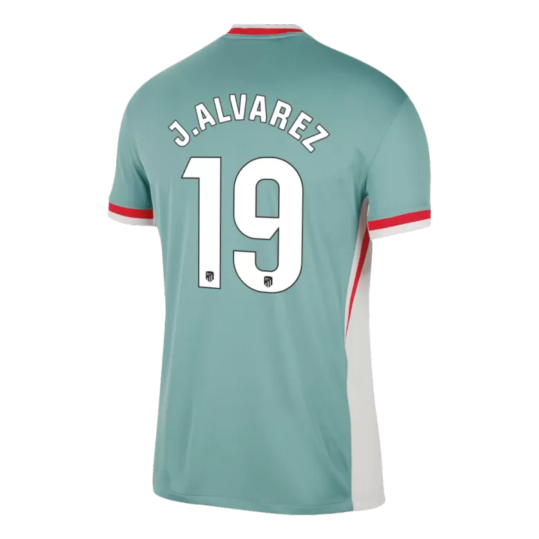 J.ALVAREZ #19 Atletico Madrid Soccer Jersey Away Custom Shirt 2024/25 - bestsoccerstore