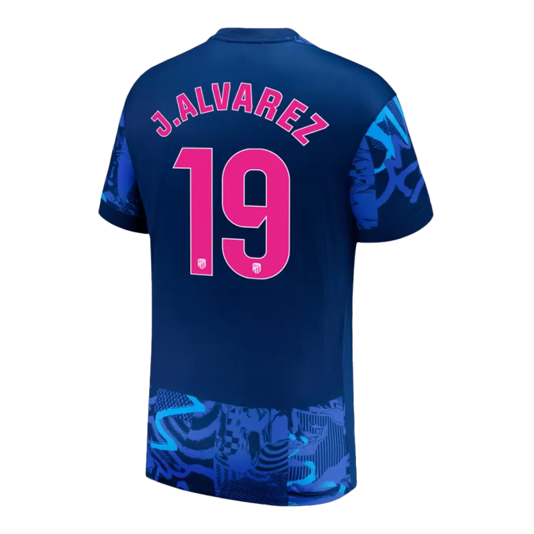 J.ALVAREZ #19 Atletico Madrid Soccer Jersey Third Away Custom Shirt 2024/25 - bestsoccerstore