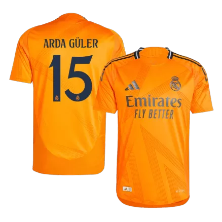 Authentic ARDA GÜLER #15 Soccer Jersey Real Madrid Away Shirt 2024/25 - bestsoccerstore