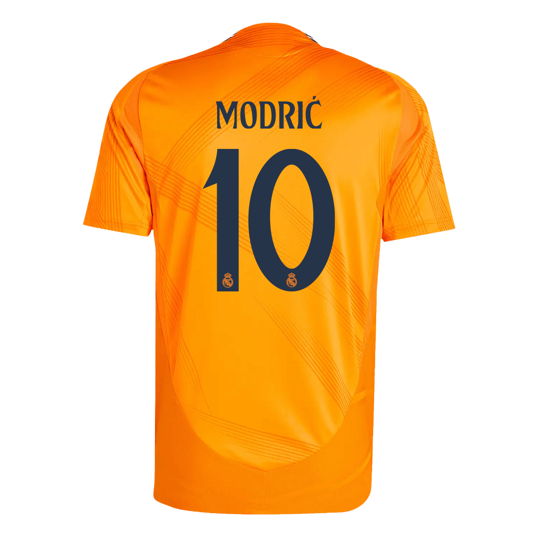 Real Madrid MODRIĆ #10 Away Custom Player Version Soccer Jersey