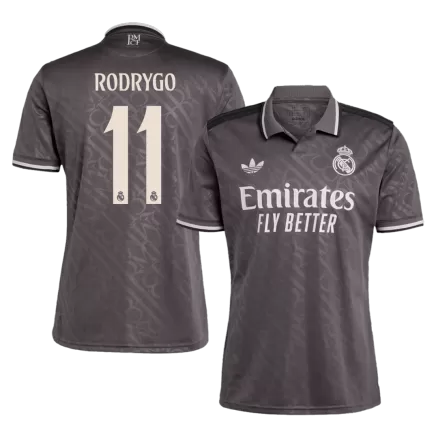 Real Madrid Jersey Custom RODRYGO #11 Soccer Jersey Third Away 2024/25 - bestsoccerstore