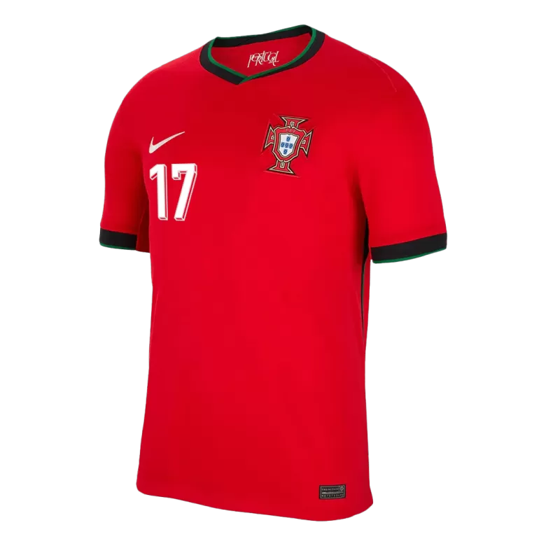 Portugal Jersey Custom R.LEÃO #17 Soccer Jersey Home 2024 - bestsoccerstore