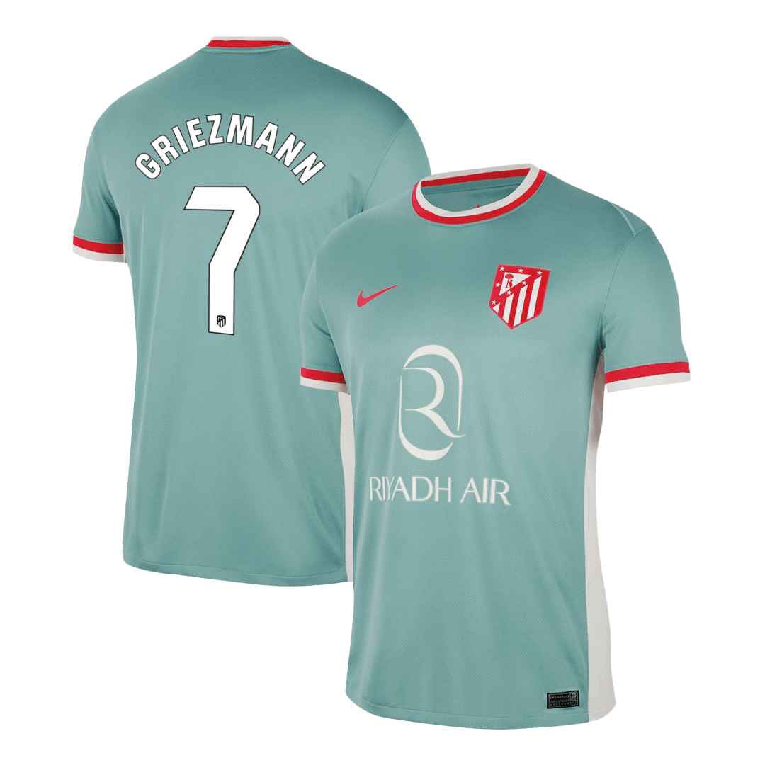 GRIEZMANN #7 Atletico Madrid Soccer Jersey Away Custom Shirt 2024/25