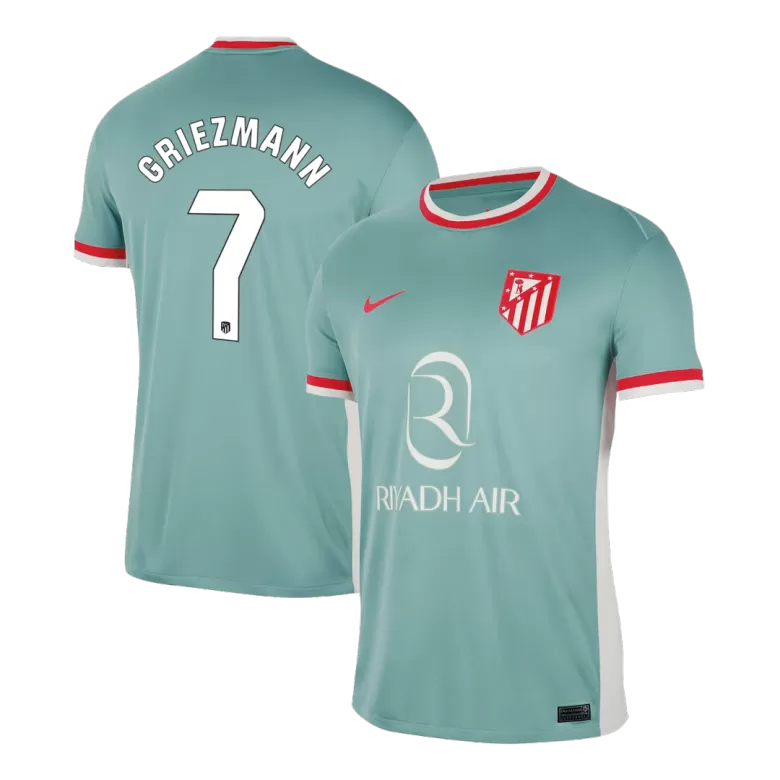 GRIEZMANN #7 Atletico Madrid Soccer Jersey Away Custom Shirt 2024/25 - bestsoccerstore