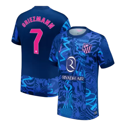 GRIEZMANN #7 Atletico Madrid Soccer Jersey Third Away Custom Shirt 2024/25 - bestsoccerstore