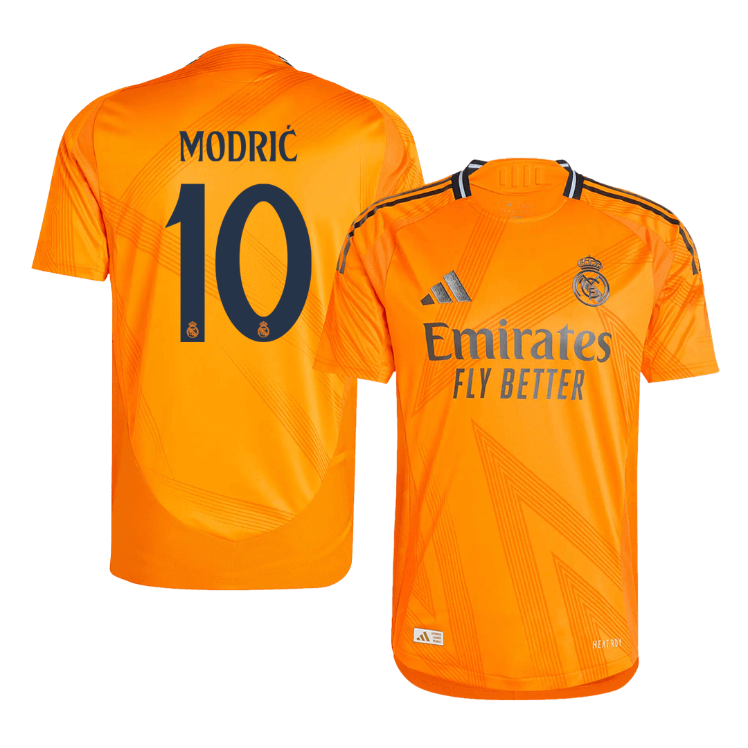 Real Madrid MODRIĆ #10 Away Custom Player Version Soccer Jersey - bestsoccerstore