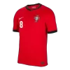 Portugal Jersey Custom B.FERNANDES #8 Soccer Jersey Home 2024 - bestsoccerstore