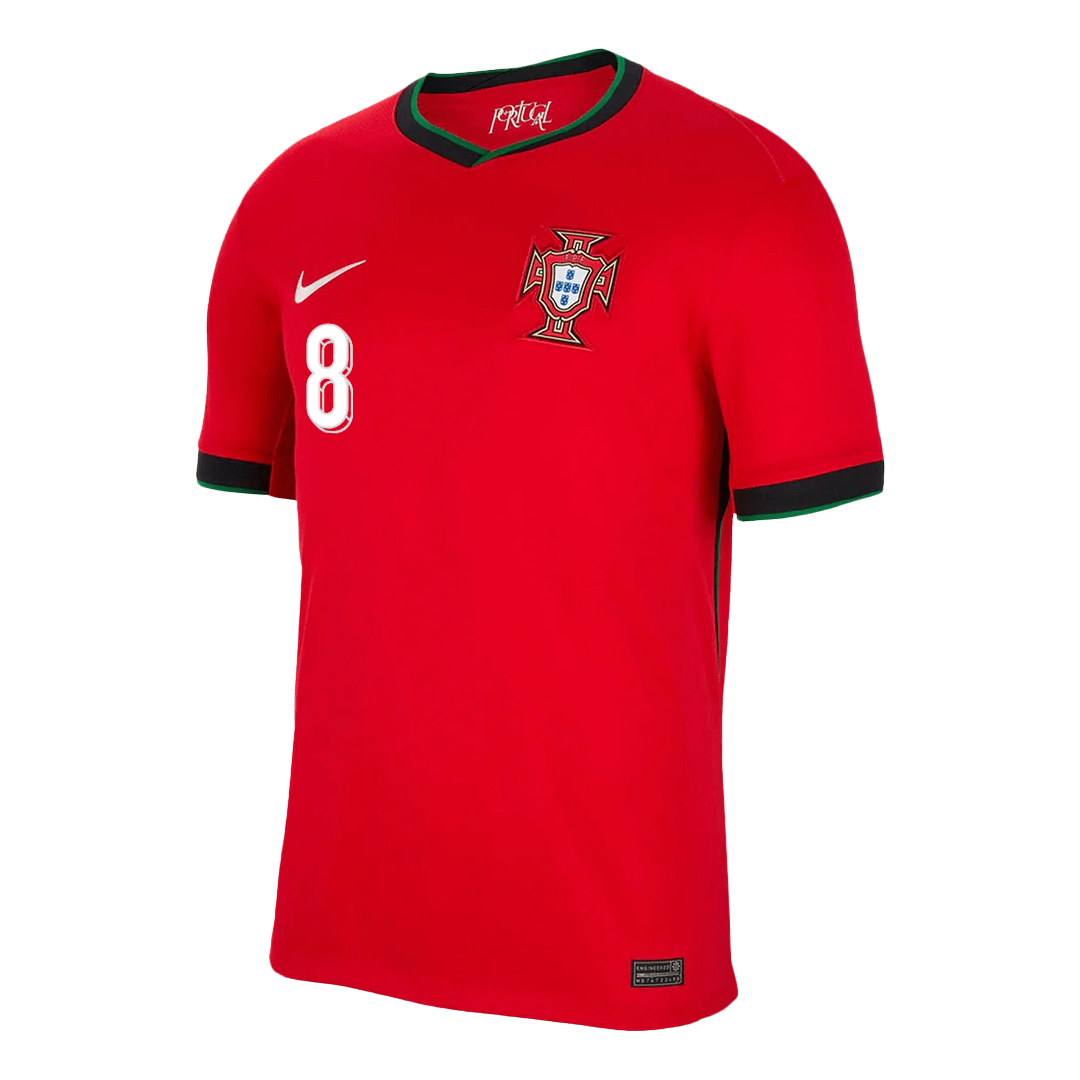 Portugal Jersey Custom B.FERNANDES #8 Soccer Jersey Home - bestsoccerstore