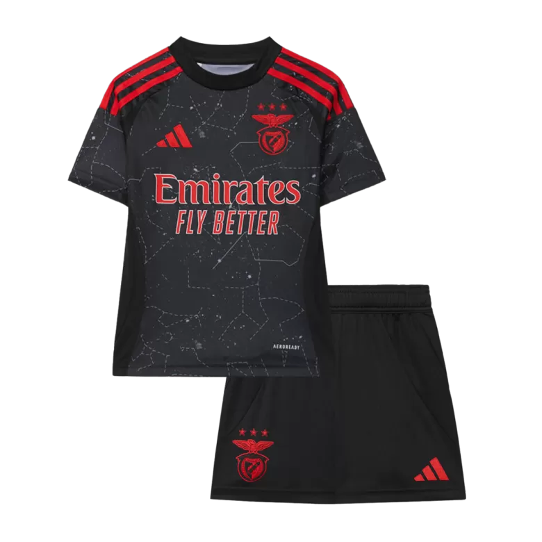 Kids Benfica Custom Away Soccer Kits 2024/25 - bestsoccerstore