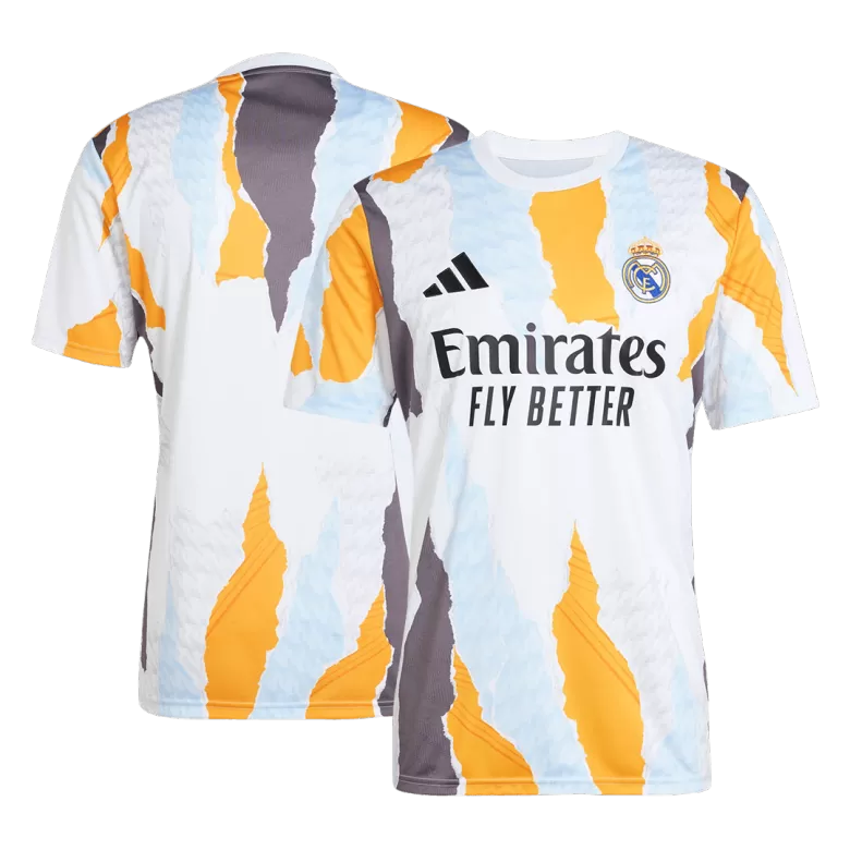 Real Madrid Jersey Custom Pre-Match Soccer Jersey 2024/25 - bestsoccerstore