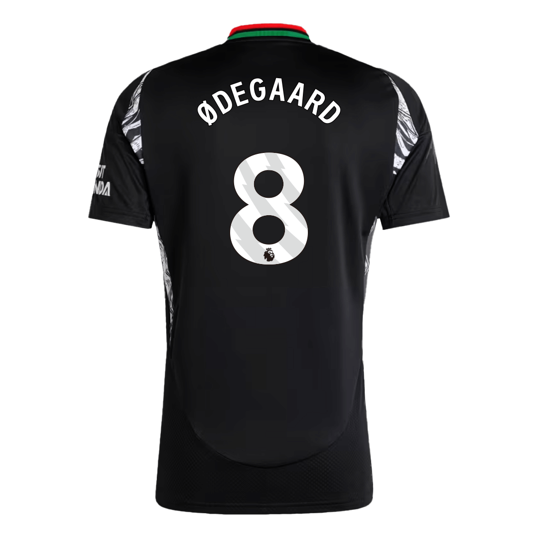 ØDEGAARD #8 Arsenal Soccer Jersey Away Custom Shirt - bestsoccerstore