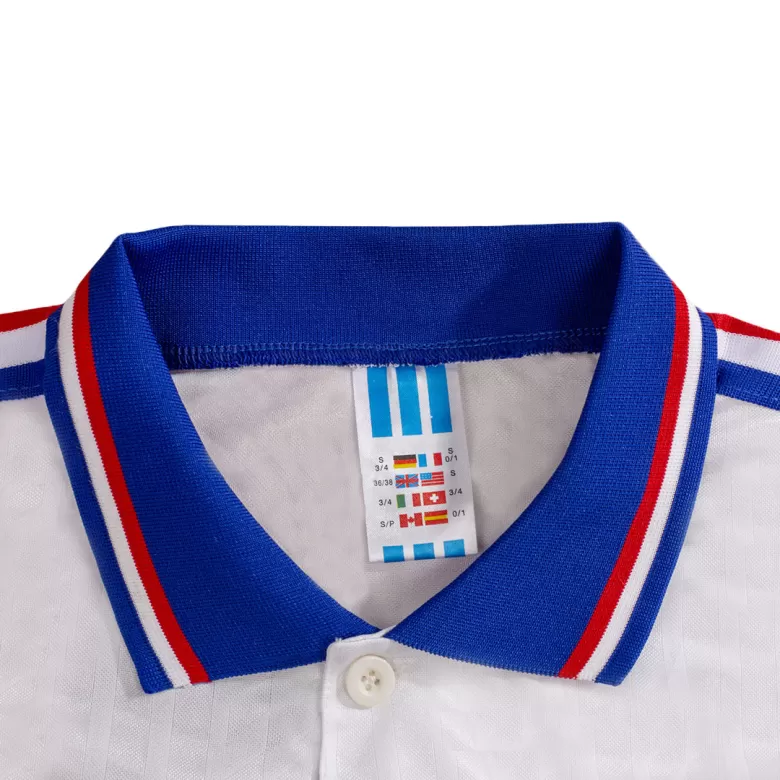 France Retro Jersey Away Soccer Shirt 1994 - bestsoccerstore