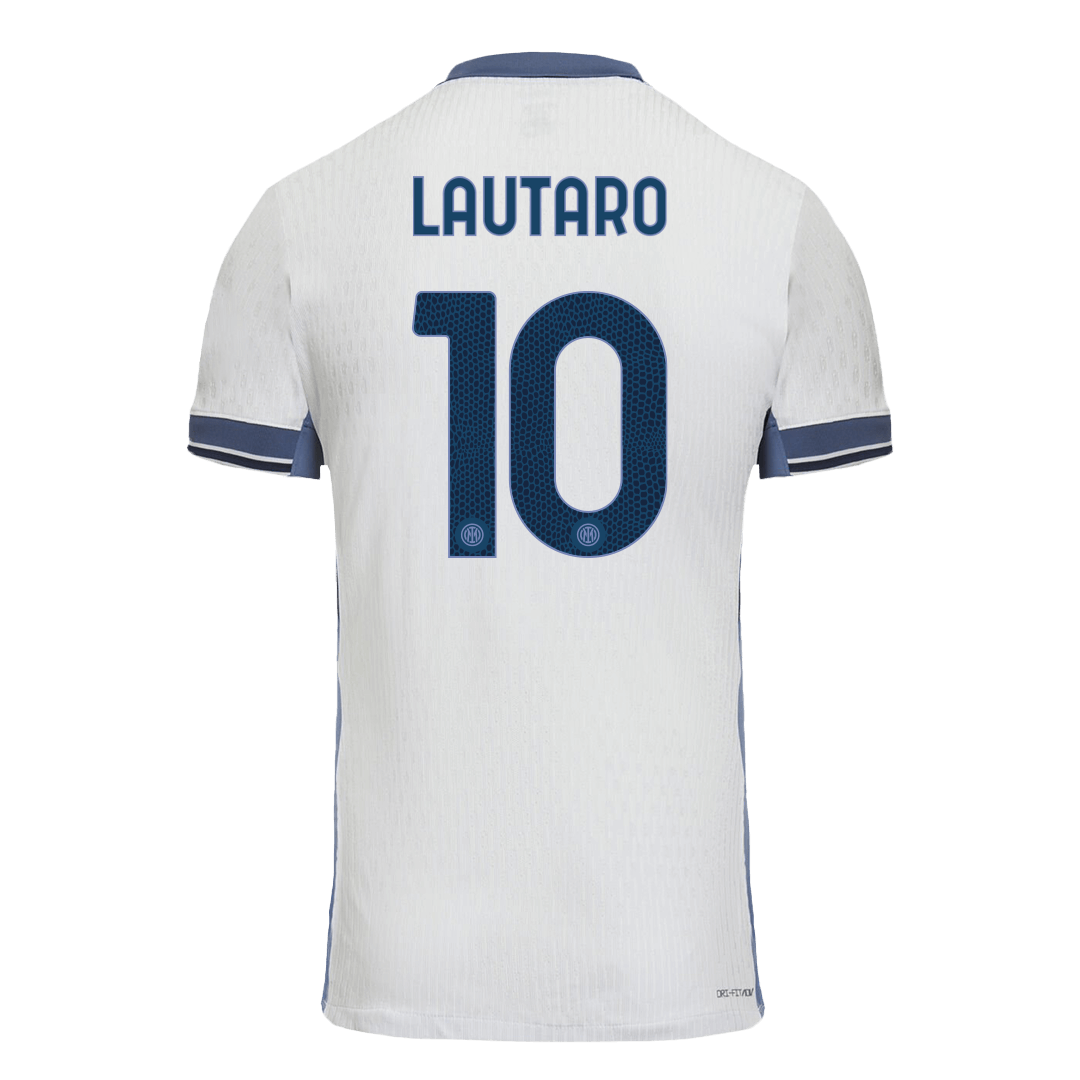 Inter Milan LAUTARO #10 Away Custom Player Version Soccer Jersey