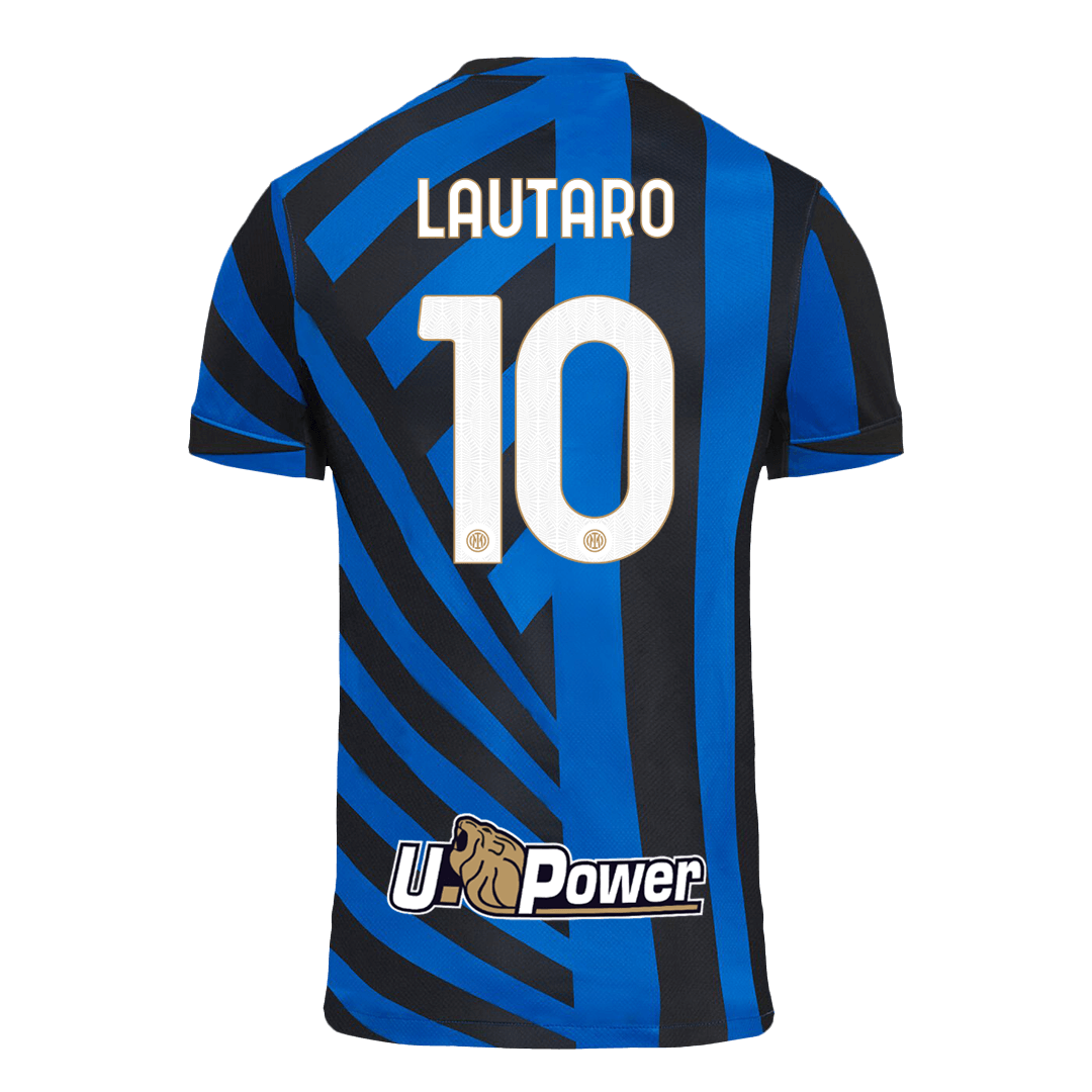 LAUTARO #10 Inter Milan Soccer Jersey Home Custom Shirt - bestsoccerstore