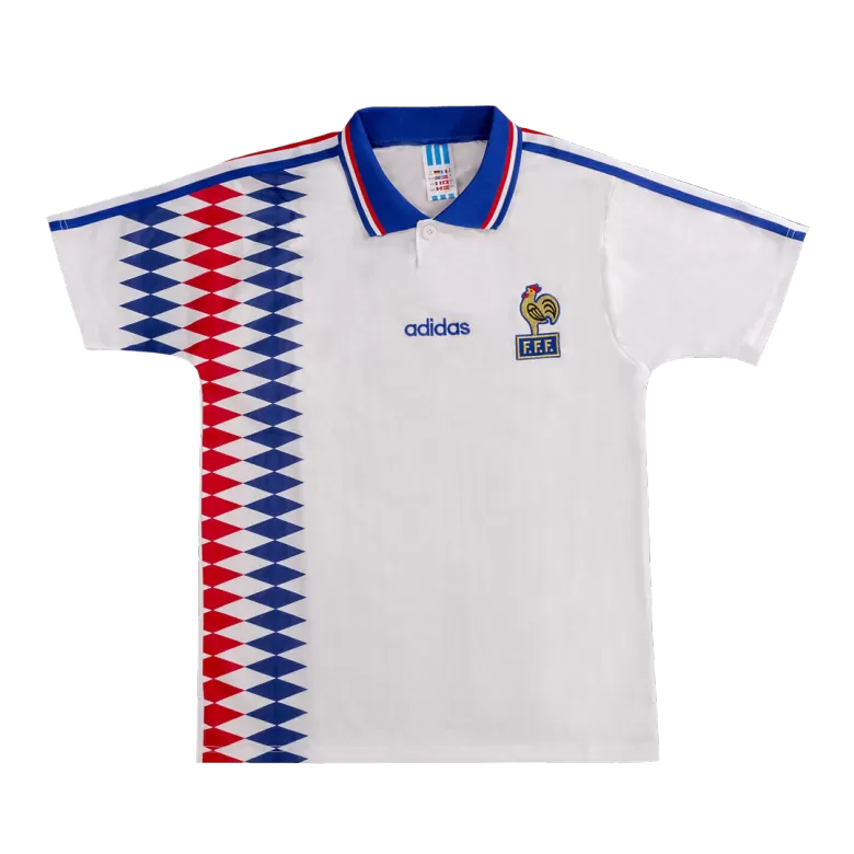 France Retro Jersey Away Soccer Shirt 1994 - bestsoccerstore